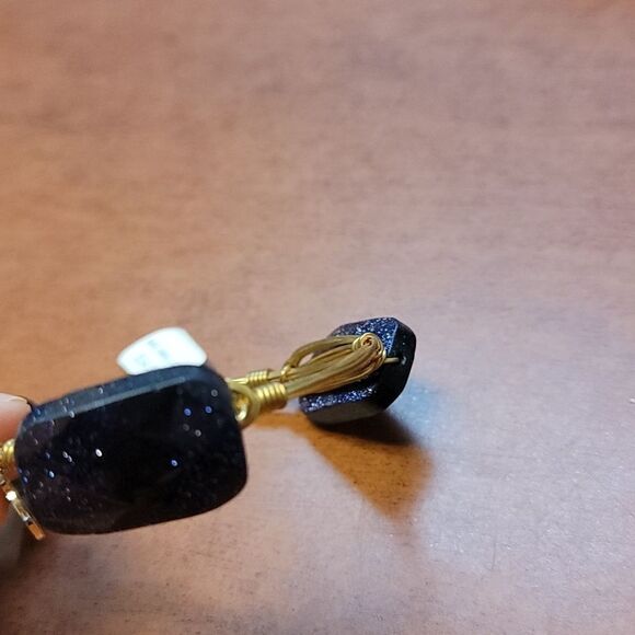 Burbon and Bowties Bangles -Set of Two Gold Plated - Picture 6 of 7